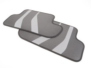 ES#2923157 - 51472365222 - M Performance floor mats - Rear - Textile light weight floor mats - Genuine BMW M Performance - BMW