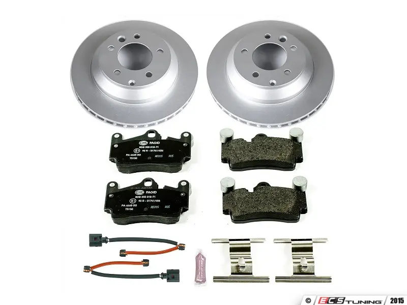 Porsche Cayenne Front /& Rear Disc Brake Rotors Original Performance Brake Kit