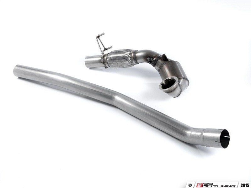 Milltek Sport SSXVW283 Downpipe With High Flow Catalytic Converter