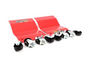 ES#3146422 - ATD-7466 - 3,000lb. Car Dollys - Pair - Move your car around with ease in any direction with these wheel dollys - ATD Tools - Audi BMW Volkswagen Mercedes Benz MINI Porsche