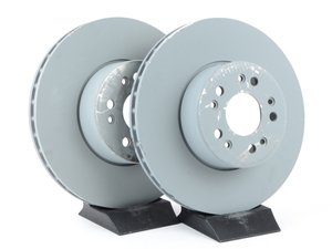 ES#2570081 - 1404211012KT1 - Front Brake Rotors - Set Of Two - Does not include new rotor securing screws - Genuine Mercedes Benz - Mercedes Benz
