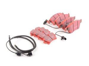ES#2785287 - DP31535Ckt - RedStuff Performance Brake Pad Kit - High performance street pad featuring Kevlar technology, includes front and rear pads - EBC - Audi