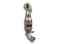 ES#3033549 - 831221 - Downpipe With High Flow Catalytic Converter - Featuring a Sport Hi-Flow Sport Cat with factory mounts for OEM exhausts - Supersprint - MINI