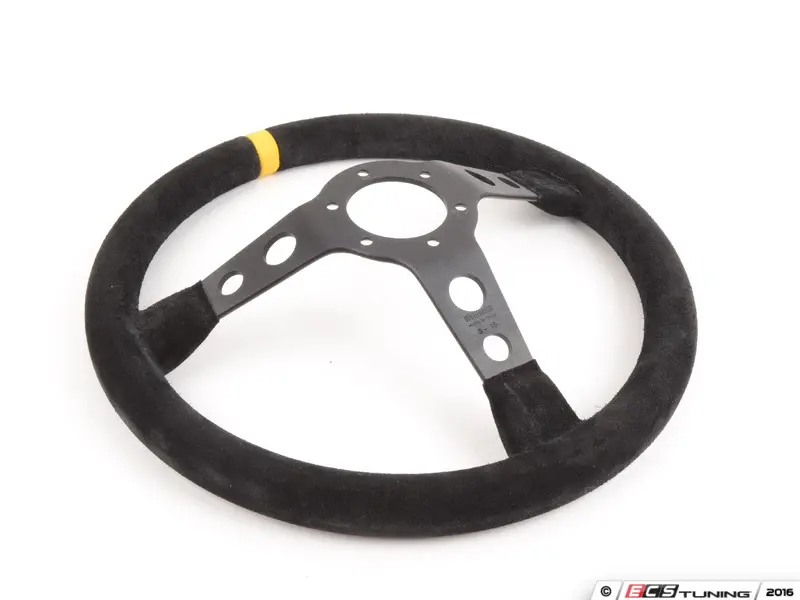 Momo R1905//35S Steering Wheel MOD 07 Black Suede