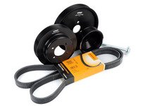 ES#3027888 - PPK-S54-R - Turner Motorsport S54 Racing Pulley Set - Possibly the best horsepower-per-dollar available anywhere. No downsides, no compromises! - Turner Motorsport - BMW