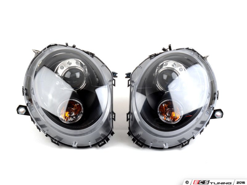 ECS News - Spyder MINI Cooper Projector Blackout LED DRL Headlight