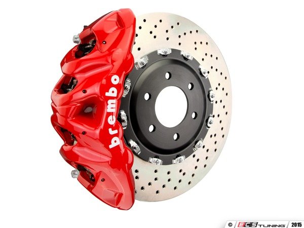 Brembo Brake Pads >> Brembo - 1Q1.9617A2 - Brembo GT Front Big Brake Kit - 2 Piece Drilled Rotors (412x38) Brembo Brake Pads >> Brembo - 1Q1.9617A2 - Brembo GT Front Big Brake Kit - 2 Piece Drilled Rotors (412x38)