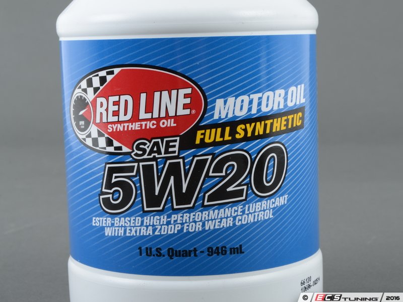 Redline 15204 Full Synthetic 5W20 Engine Oil 1 Quart
