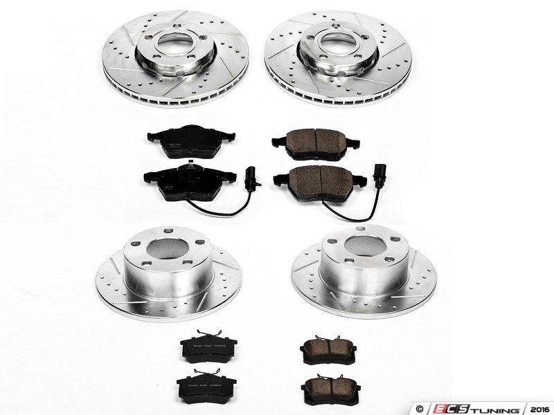 Power Stop K529 Z23 Evolution Sport Brake Kit Front & Rear