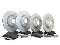 ES#3145620 - ESK5801 - Euro-Stop Brake Kit - Front & Rear (312x25/272x10) - A quality braking kit to restore braking performance - Power Stop - Volkswagen