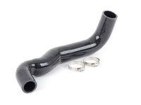ES#3103051 - AMPITR352BK - Hot Side Boost Tube - Black - ALTA product designers created a simple, attractive way to remove this intake muffler and increase performance. - Alta Performance - MINI