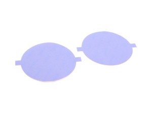 ES#1871198 - MN106-B - Rally Lights Protective Film 4" - Optic Blue - Get HID looks and protection from road debris - Lamin-X - MINI
