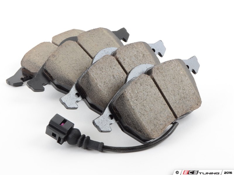 Akebono EUR687 Front Euro Ceramic Brake Pad Set With Sensors