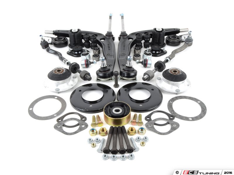 Assembled By ECS 33329061945KT9 Complete Front & Rear Suspension