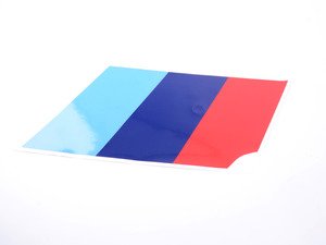 ES#2643425 - 51142337866 - BMW M Performance Tri-Color Strips - Front and Rear - Add that M Power look to your M car! - Genuine BMW M Performance - BMW