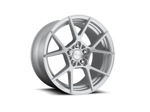 ES#3170929 - r13818854335KT - 18" KPS - Set Of Four - 18"x8.5" ET35 5x112 - Brushed With Silver Lip - Rotiform - BMW