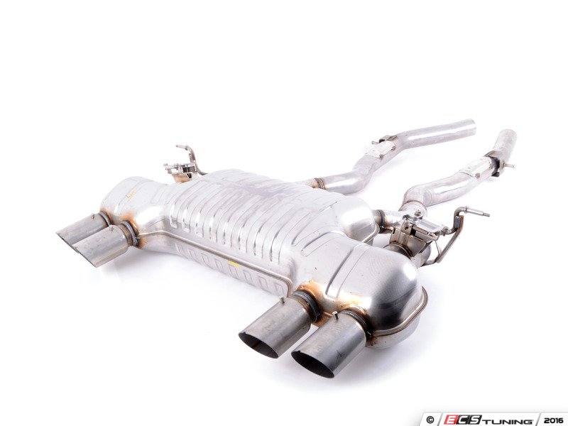 Genuine BMW 18307851179 Rear Muffler with Exhaust Flaps (18307851179)