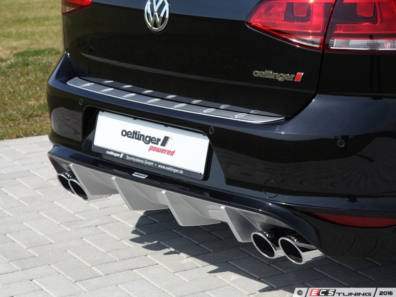 Oettinger OE80435100 Oettinger Rear Bumper Edge protector Gloss