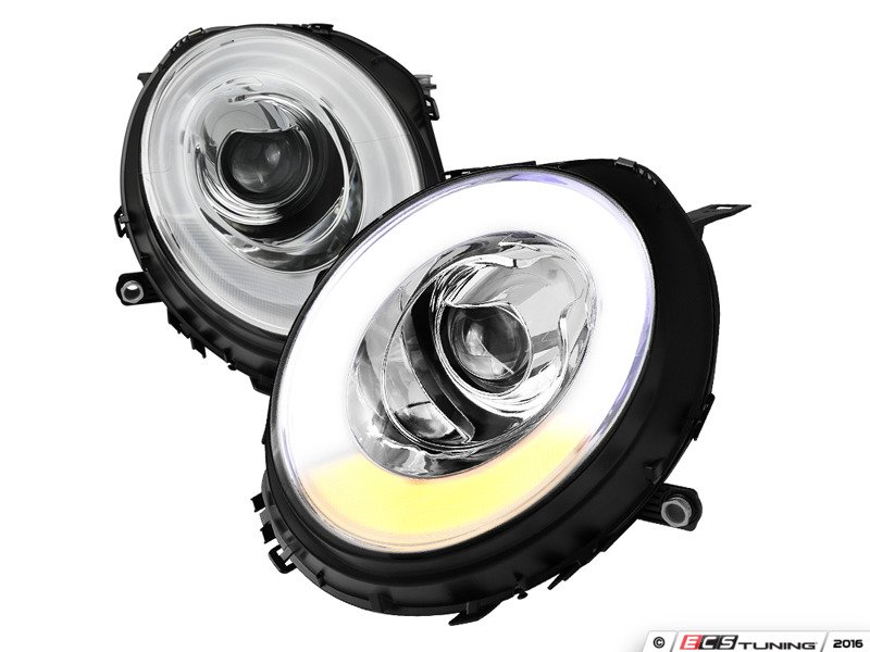 Spec-D Tuning - 2LHP-MINI06-V2-T - Projector Chrome V2 LED DRL ...