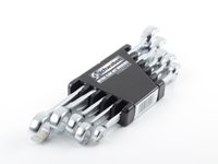 ES#2840737 - 010798SCH01A - Schwaben 5pc Metric Double Head Flare Nut Wrench Set - This set is a must have for changing brake, fuel, oil lines of all kinds. Complete size coverage - Schwaben - Audi BMW Volkswagen Mercedes Benz MINI Porsche