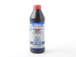 ES#3170913 - 20012 - Manual Transmission / Differential Fluid 75w90 - 1 Liter - Fully synthetic GL4+ gear oil, for use on the street or the track - Liqui-Moly - Audi BMW Volkswagen Mercedes Benz Porsche