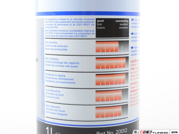 Liqui-Moly - 20012 - Manual Transmission / Differential Fluid 75w90 - 1