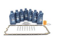 ES#3173509 - 11137548031KT - Oil Pan Gasket replacement kit - Includes new pan gasket, hardware and a oil service kit - Assembled By ECS - BMW