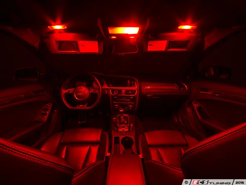 ZiZa - Audi B8 A4/S4 Master LED Interior Lighting Kit Red