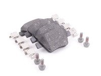 ES#3100980 - JZW698451Q - Economy Brake Pad Set - Rear - Composite pads that are a great solution for your daily driver. - Genuine Volkswagen Audi - Audi Volkswagen