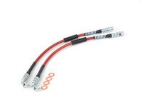 ES#3579937 - 002563ECS05 - Exact-Fit Stainless Steel Brake Lines - Rear - DOT-compliant kit to improve pedal feel in your vehicle. - ECS - BMW