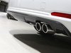 ES#3175938 - 3108-23431 - Carbon Fiber Rear Diffuser - Quad Exhaust - Individualize your BMW's looks with this carbon fiber rear diffuser - 3D Design - BMW