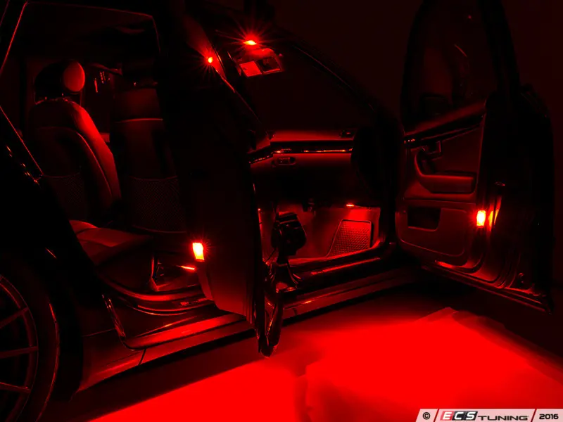 Master Led Interior Lighting Kit Red