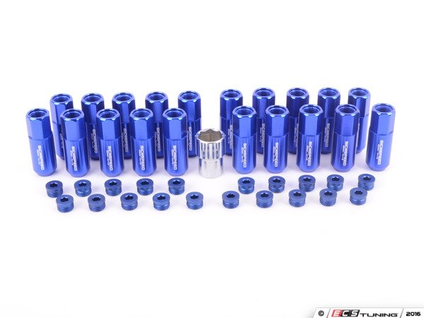 SICKSPEED 24 PC BLACK/NEO CHROME SPIKED STEEL EXTENDED 80MM LUG NUTS 1/2X20