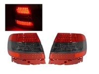 ES#2808120 - 4411953P4ASR - LED Tail Light Set - Red/Smoked - Upgrade your stock tails with these Smoked LED tail lights - Depo - Audi