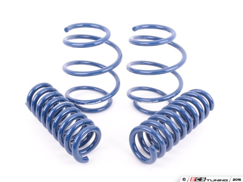 Dinan D100-0915 Performance Lowering Spring Set For 2010-2014 BMW X5M / X6M - Lowers 3/4", Reduces Body Roll