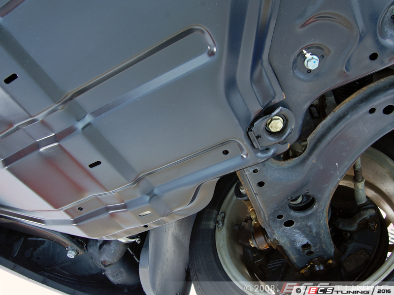 ECS News VW MK4 Steel Skid Plate