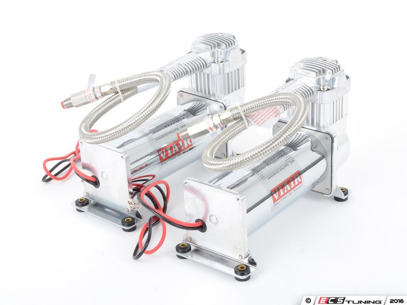 Air Lift 23444 Viair 444C Dual Pack Compressor 200 PSI Chrome