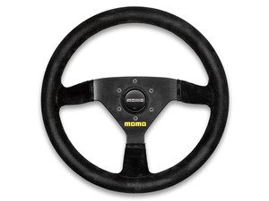 ES#3135822 - R1913/35S - MOMO MOD.69 Steering Wheel - 350mm - Customize your driving experience with this fine suede steering wheel - MOMO - Audi BMW Volkswagen Mercedes Benz MINI Porsche