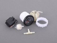 ES#3176545 - PSTEBO270-12 - 52mm Prosport Electrical Boost Gauge - Clear Lens/White LED - Includes twist on mounting ring, twist on LED bulb, tubing kit, T-adapter, and instructions. - Prosport Performance - Audi BMW Volkswagen Mercedes Benz MINI Porsche