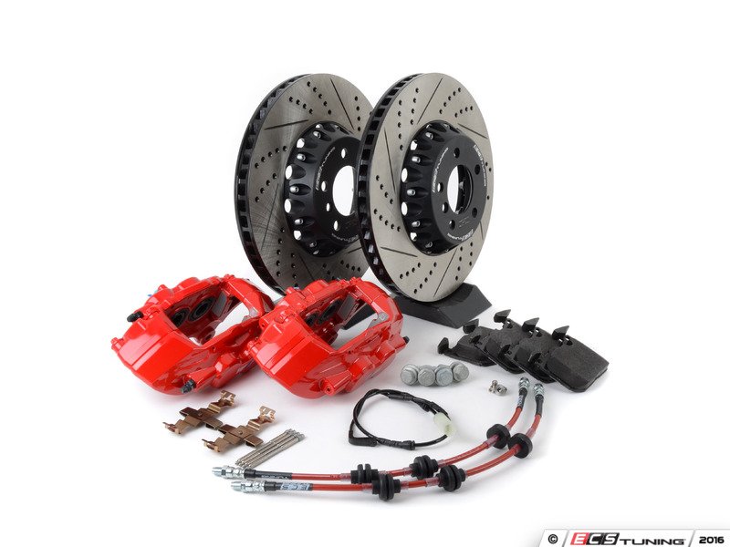 ECS 009607ECS01AKT2 ECS F30 M Performance Front Big Brake Kit Red
