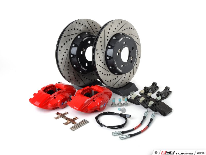 ECS - 009607ecs01aKT6 - ECS F30 M Performance Rear Big Brake Kit - Red
