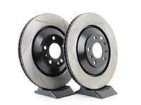 ES#3136928 - 126.33109SLkt - Rear Slotted Brake Rotors - Pair (335x22mm) - Upgrade your stopping power - StopTech - Audi