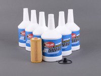 ES#3171011 - 06L115562KT9 - Oil Service Kit - Includes Hengst oil filter and Redline performance 5W-40 Synthetic engine oil - Assembled By ECS - Audi Volkswagen