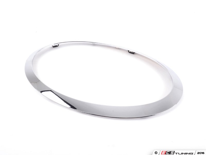 Genuine MINI - 51137300631 - Headlight Trim Ring Chrome - Driver ( Left ...