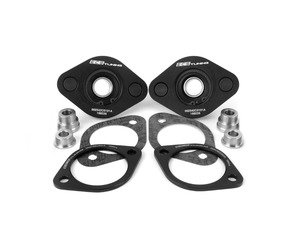 ES#2762983 - 002542ECS01KT - Ultimate Performance Rear Shock Mount Kit - Polyurethane-isolated monoball design offers street comfort with race performance while eliminating blowouts!! Includes ECS heavy duty reinforcement plates. - ECS - BMW