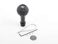 ES#3154066 - GSBS - BFI Heavy Weight Shift Knob SCHWARZ - Golf Ball - A modern update on a classic design at nearly twice the weight (235g) - Black Forest Industries - Audi Volkswagen