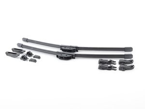 ES#3137064 - 1C1955425DKT - SI-Tech Silicone Wiper Blade - Set - Featuring durable silicone construction - PIAA - Audi Volkswagen