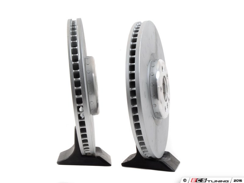 Genuine BMW 34116789069KT Front Brake Rotors Pair (395x36)