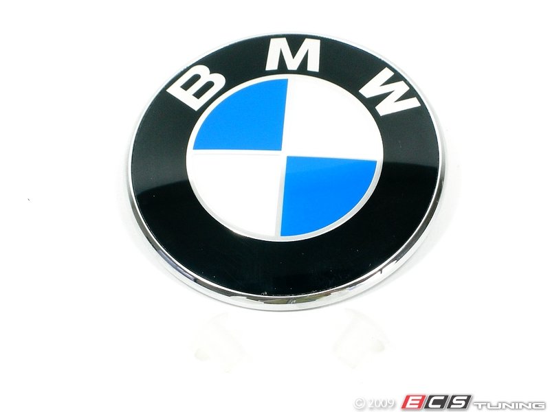 Genuine Bmw - 51137019946 - Trunk Emblem & Grommet Kit (51-13-7-019-946)