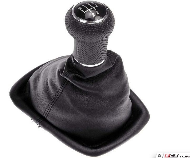 Dorman 76810 Shift Knob With Boot Black Dimpled